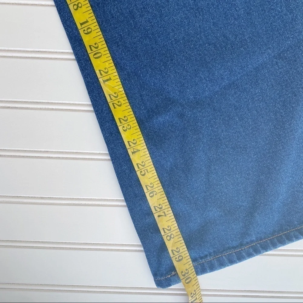 Avenue Blues Boot Cut Jeans Size 20 Average Blue High Rise 100% Cotton Denim - Picture 10 of 11